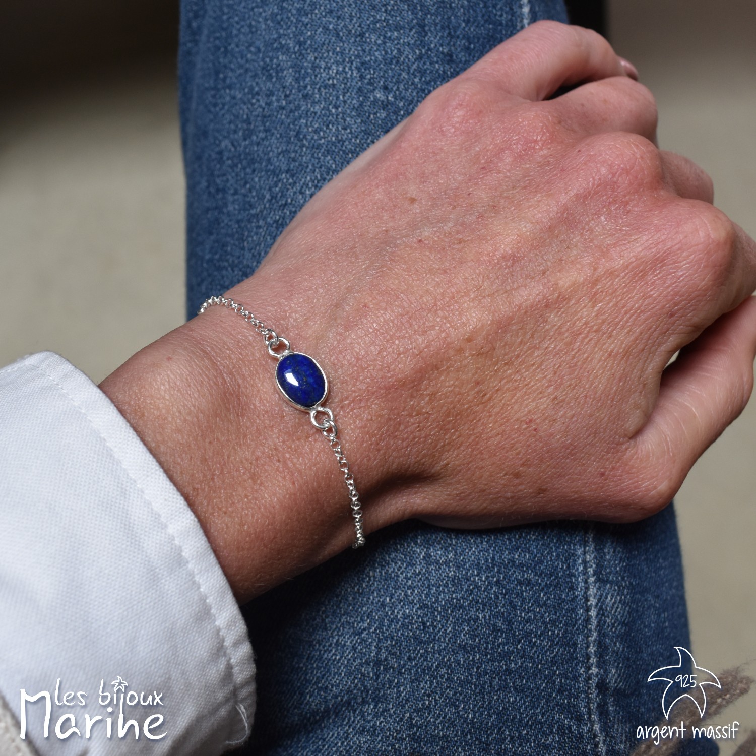 Bracelet Bazel Lapis-lazuli