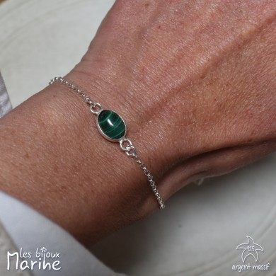 Bracelet Bazel Malachite