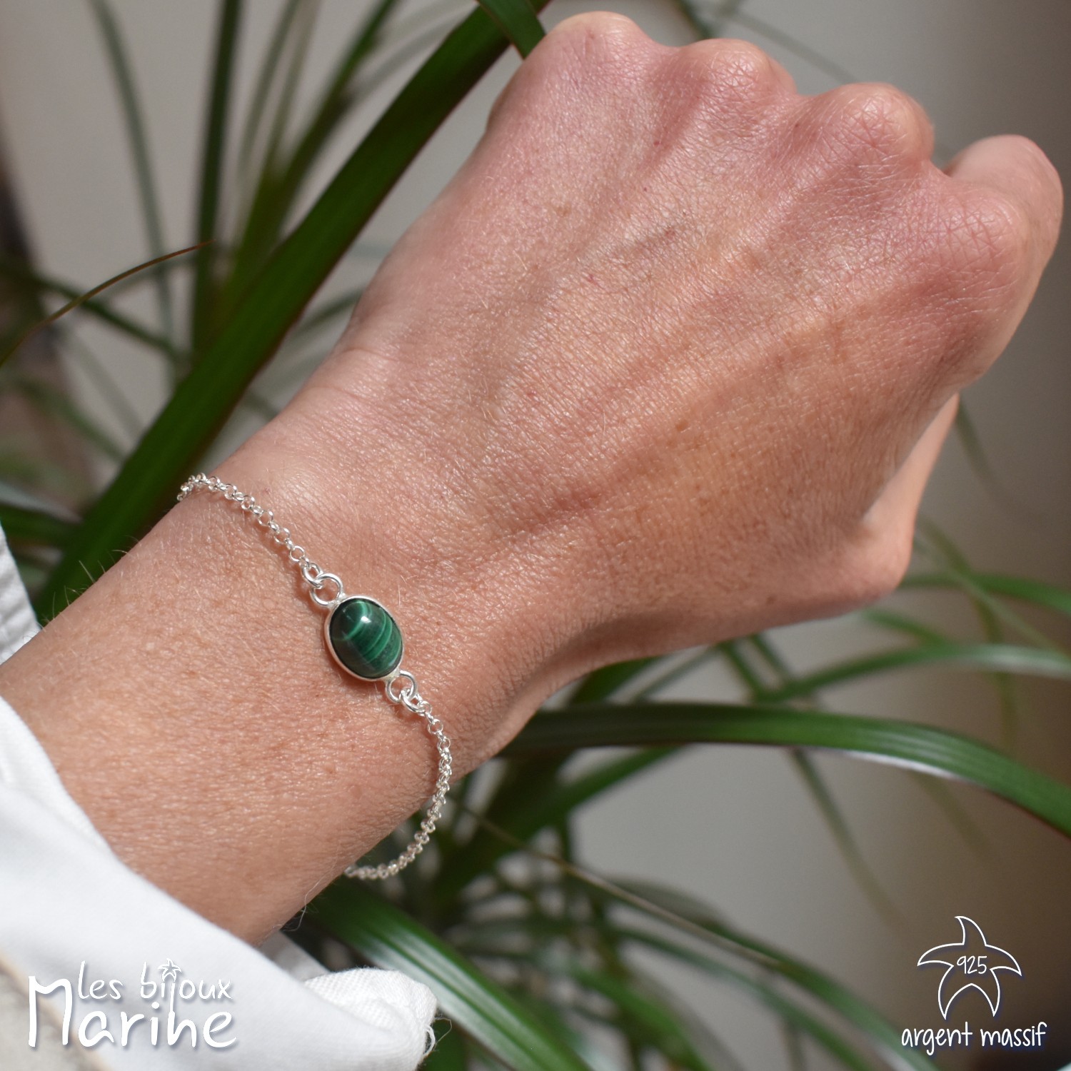 Bracelet Bazel Malachite