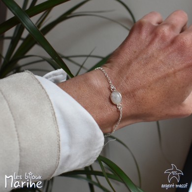 Bracelet Bazel Pierre de lune