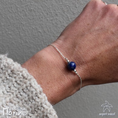 Bracelet Kali lapis lazuli